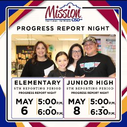 Progress Report Night - Junior High Schools